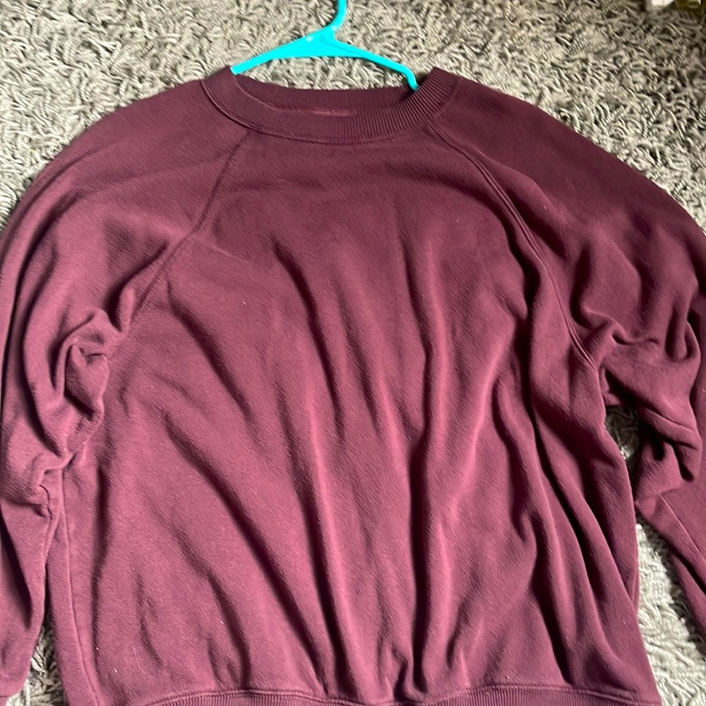 Maroon Crew Neck